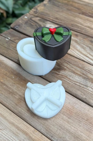 Paket Kapaklı Silikon Kap Kalıbı ürün görseli 1