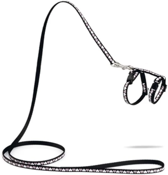 Beeztees Yavru Göğüs Tasması Gezdirme Kayışı 120Cm, Siyah, 16-25Cm Boyun, 23-36Cm Göğüs ürün görseli 1