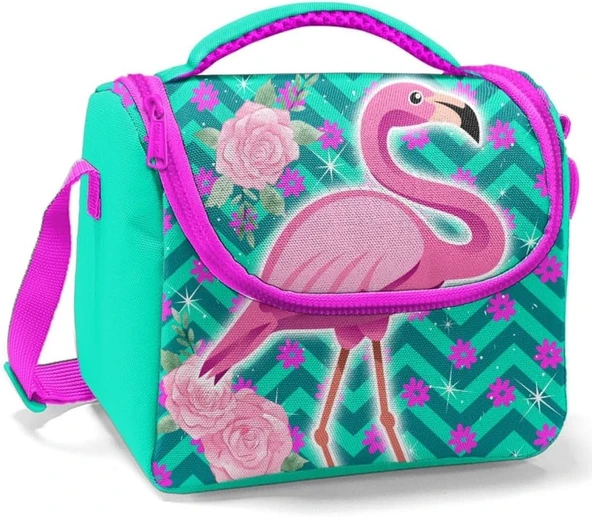 Coral High Renkli Flamingo Beslenme Çanta (Thermo) 11835 ürün görseli 1