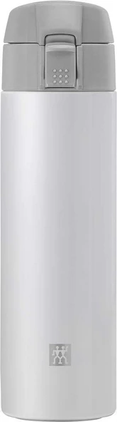 Zwilling Thermo Matara, 7 Saat Sıcak 12 Saat Soğuk Tutar, Paslanmaz Çelik, Beyaz-Gri, 450 Ml ürün görseli 1