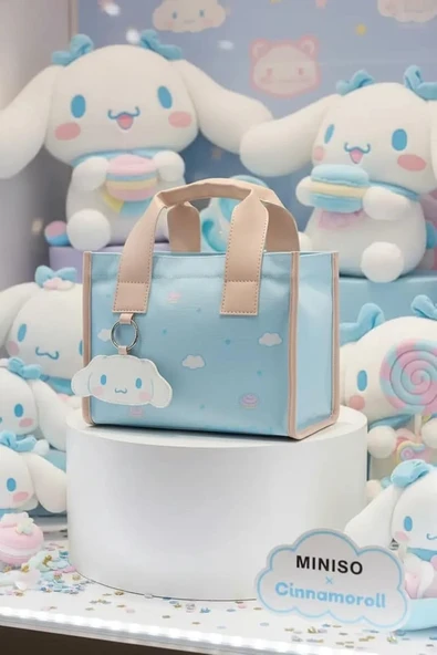 Miniso Cinnamoroll Dörtlü Bento Çantası, 2022262910109 ürün görseli 1