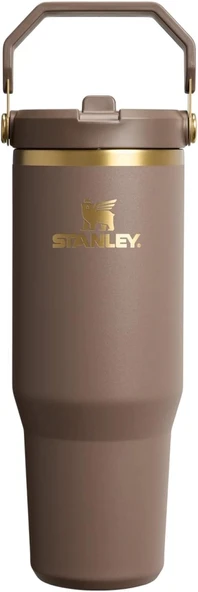 The Iceflow Flip Straw 2.0 Tumbler 0.89L Pipetli Termos 10-13424-0225Kahverengi ürün görseli 1
