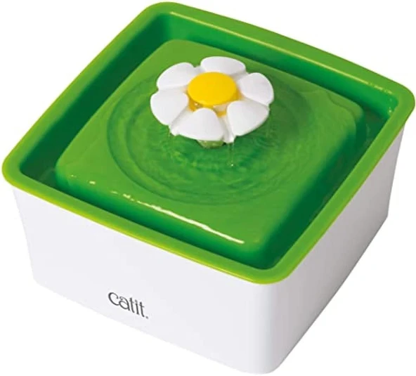 Catit® Flower Fountain Çiçekli, Filtreli Su Kabı, 1.5 Litre ürün görseli 1