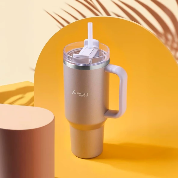 Aryıldız Protherm Flow Up Termos Gold 900 Ml ürün görseli 1
