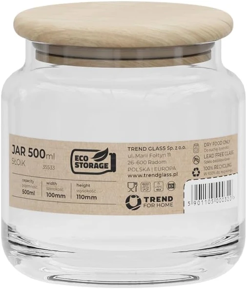 Eko Kavanoz 35553 500 Ml ürün görseli 1