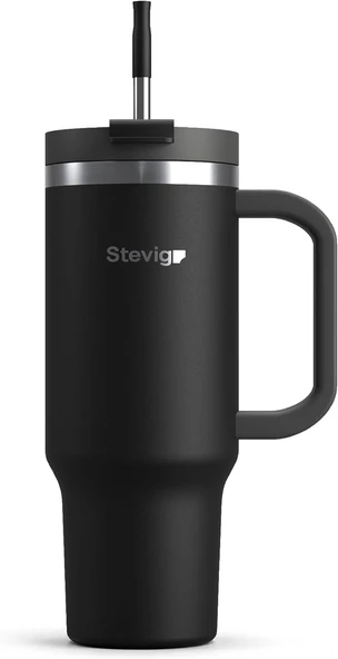 2 Moods Tuck-In Tumbler Sızdırmaz Çelik Termos 900 Mililitre Black St-236 ürün görseli 1