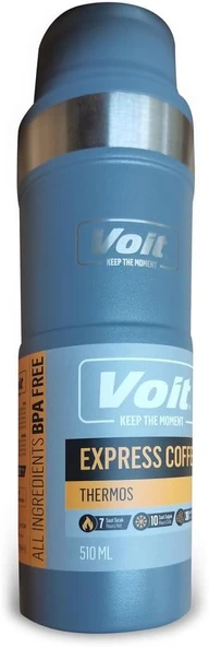 Voit Express Coffee Termos 510 Ml, Gri ürün görseli 1