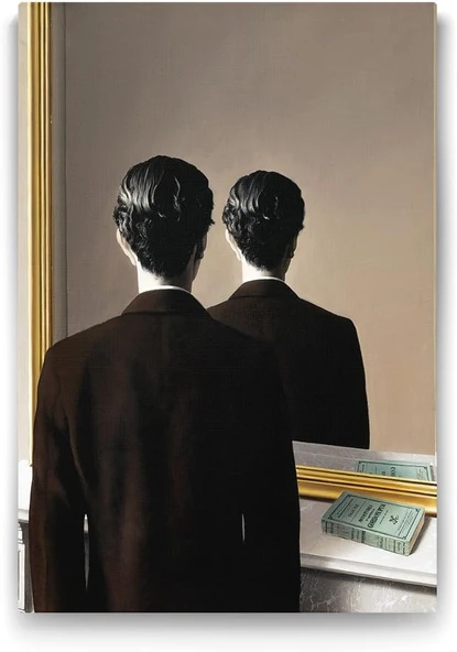 Rene Magritte - Reproduced Tablosu - 60X90Cm ürün görseli 1