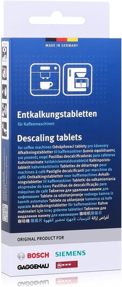 311819 00311819 3 X Kireç Çözücü Tab Entkalkungstabletten Entkalkertabletten Temizlik 2 In1 Calc + Protect, Kısmen Eq. 5 Eq. 6 Eq. 7 Eq. 8 Kahve Otomatı Kahve Makinesi Kahve Ma ürün görseli 1
