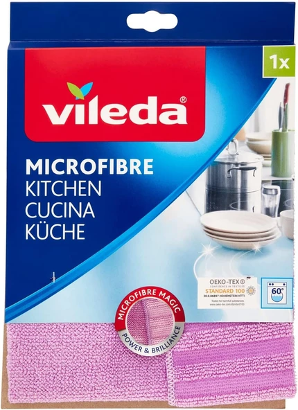 Vileda Tekli Paket Mikrofiber Mutfak Temizlik Bezi ürün görseli 1