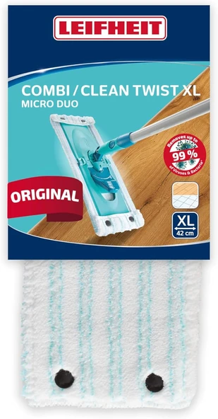 Leifheit Clean Twist Combi Xl Yedek Başlık Mikro Duo ürün görseli 1