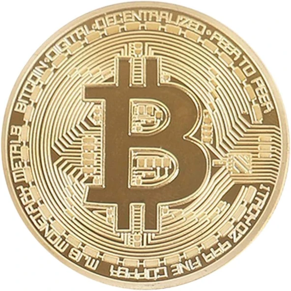 Bitcoin Hatıra Parası Bitcoin Hediye Sikke ürün görseli 1