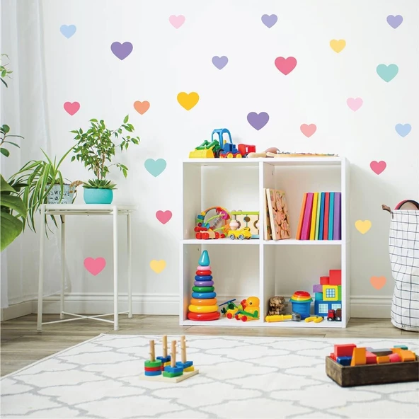 Aputue Çocuk Duvar Çıkartmaları, 8 Sayfa Renkli Pvc Diy, Ev Dekorasyonu Desenli, Kreş Bebek Odası Anaokulu Için Çıkarılabilir Kendinden Yapışkanlı Eğitici Eğlenceli Sticker Seti ürün görseli 1