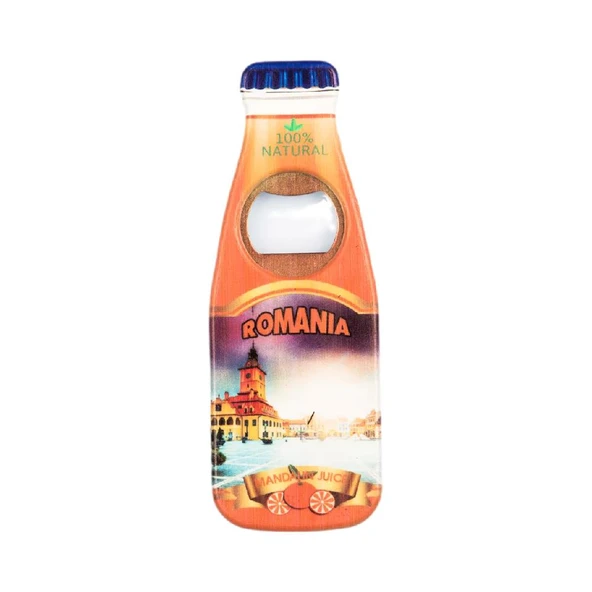 Romanya Temalı Magnet Şişe Açacak ürün görseli 1