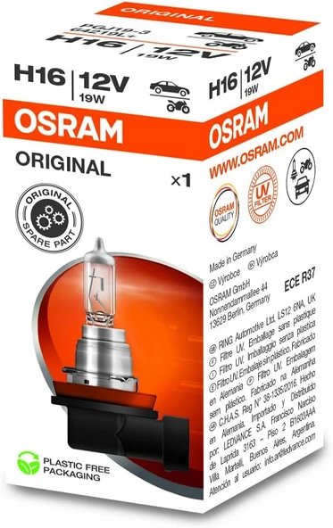 Ampul H16 12V 19W ‎64219L+ ürün görseli 1