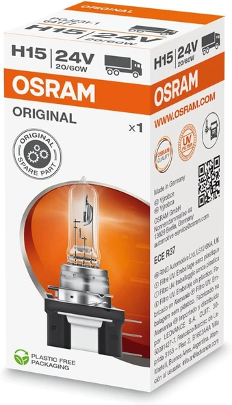 Ampul H15 24V 20/60W 64177 ürün görseli 1