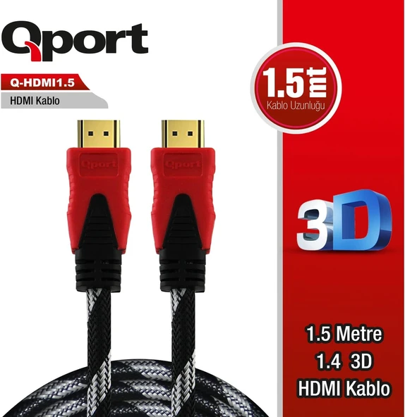 Qport Q-Hdmi1.5 1.4 Version ürün görseli 1