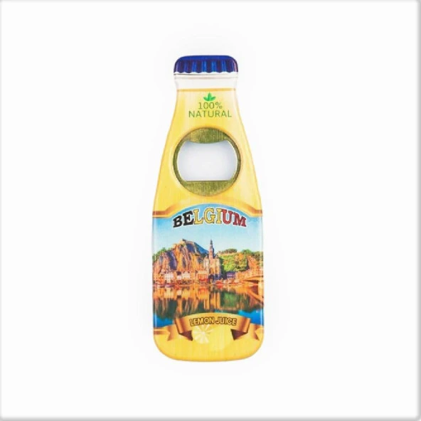 Belçika Temalı Magnet Şişe Açacak ürün görseli 1