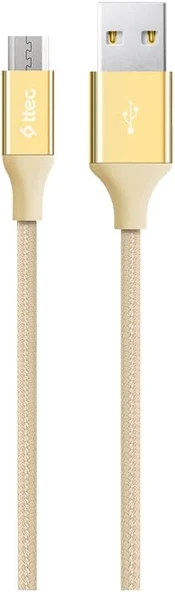 Alumicable Micro Usb 120Cm Kablosu - Altın (2Dk11A) ürün görseli 1