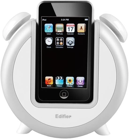 Edifier If200 Alarmlı Dock Speaker - Beyaz ürün görseli 1
