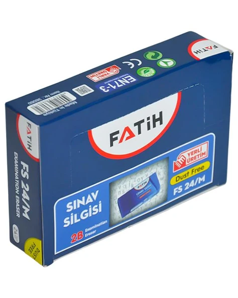 Fatih FS24/M Sınav Silgisi 24lü Set ürün görseli 1
