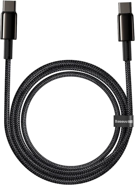 Tungsten Gold Hızlı Kablosu To 100W, 2M, Siyah ürün görseli 1