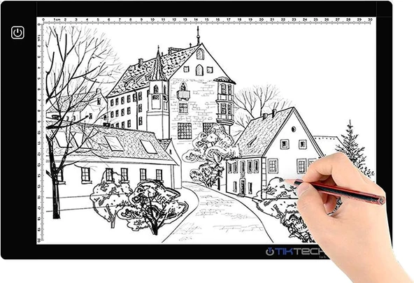 A4 Ultra-Thin Portable Led Light Box Tracer Usb Power Cable Dimmable Brightness Led Artcraft Tracing ürün görseli 1