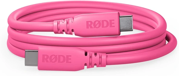Røde Sc27 Superspeed - Kablosu, 5 Gbps'Ye Kadar Hızlı Veri Aktarımı 60 W Güç Kaynağı (2 M, Pembe) ürün görseli 1
