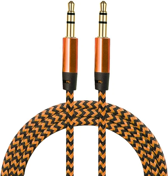 Diwu Aux Stereo 3.5Mm Data Ses Örgü Kablo Bakır ürün görseli 1