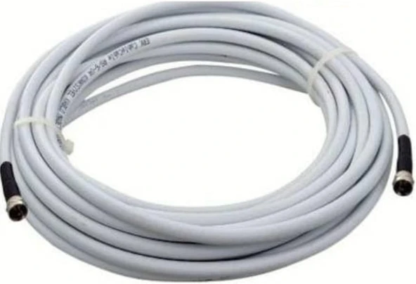 Usin 30 Metre Rg6/U4 Full 3D Anten Tv Çanak Uydu Lnb Kablosu (F Konnektör Takılı Hazır) (30) ürün görseli 1