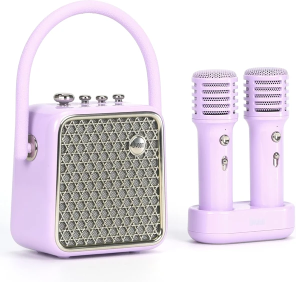 Divoom Songbird-Se Çift Mikrofonlu 18W Hoparlör (Lila) ürün görseli 1