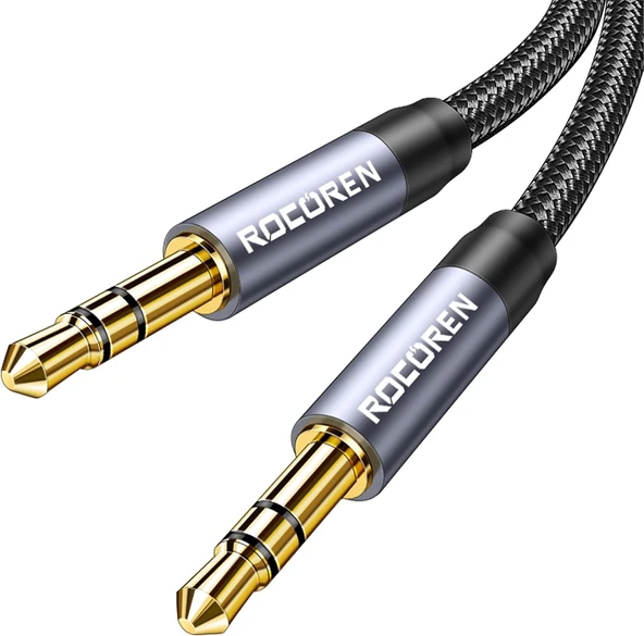 Rocoren 3.5Mm Hi-Fi Trs Aux Ses Kablosu 5 Metre ürün görseli 1