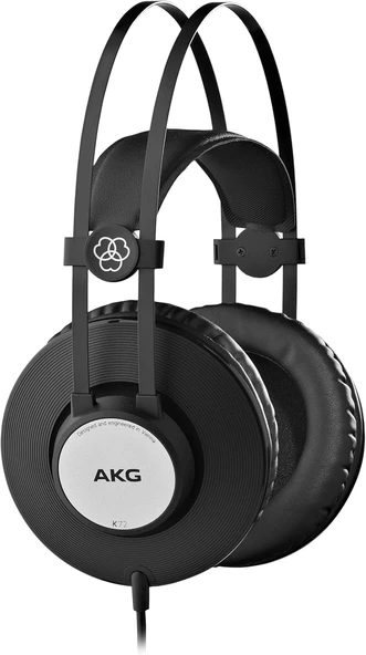 Akg K72 Kapalı Stüdyo Kulaklığı, Siyah, Standart ürün görseli 1