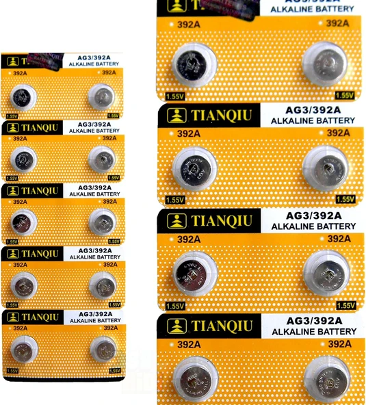 Camelion Tianqiu Ag3/392A Alkalin Pil 10'Lu ürün görseli 1