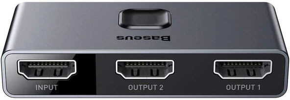 Matrix 2 In 1 Çok Fonksiyonlu Bilgisayar/Telefon Hub Adaptörü, Koyu Gri, Giriş Çıkış & Arc, 60 Hz Destekli, Seyahat Boy ürün görseli 1