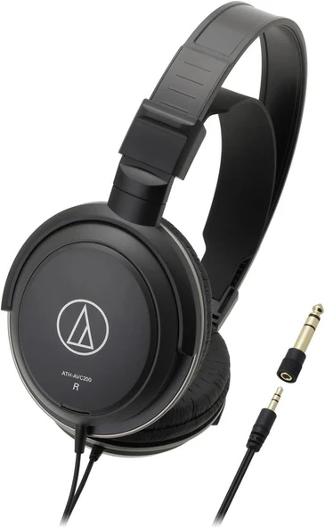Audio-Technica Ath-Avc200 Kapalı, Dinamik Siyah ürün görseli 1
