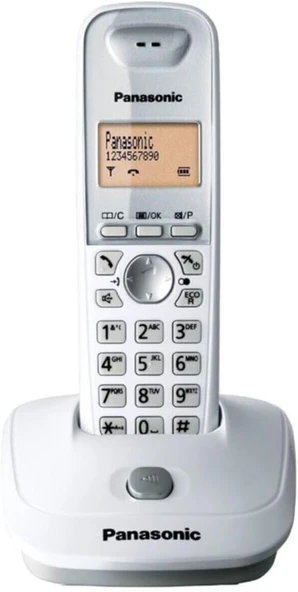 Kx Tg2511 Tg2511 Dect Telefon-Beyaz Dect Telefon, Beyaz ürün görseli 1