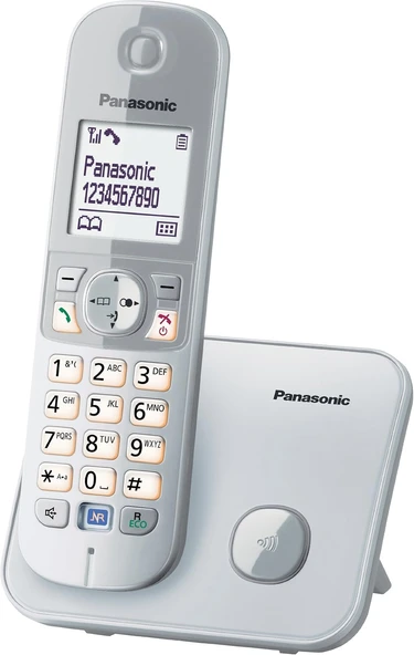 Kx-Tg6811Jtb Telefon Dect No Gümüş Kx-Tg6811Jts ürün görseli 1