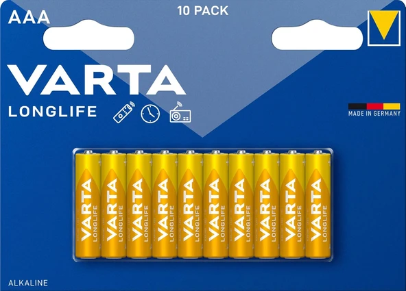 Longlife Aaa Alkalin Kalem Pil 10'Lu Paket ürün görseli 1