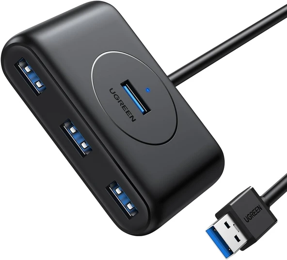 Ugreen Usb 3.0 4 Portlu Hub Çoklayıcı Siyah 50 Cm ürün görseli 1
