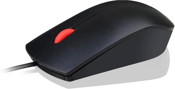 5266214 Essential Fare, 3 Düğmeli, Kablolu Usb, Siyah ürün görseli 1