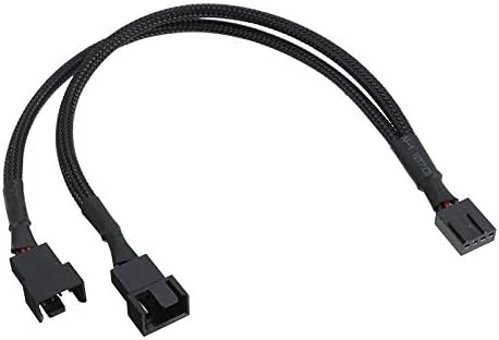 Alfais 5025 Fan Çoklayıcı Y Pwm 4 Pin Splitter Çoklayıcı Switch Kablosu ürün görseli 1