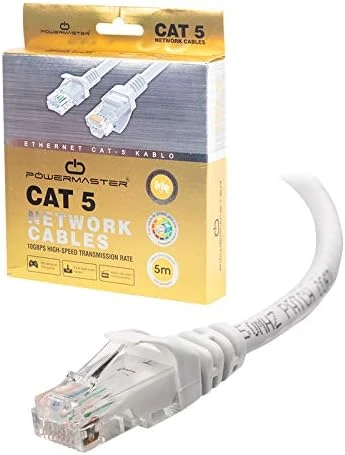 1315 1 5 M Ethernet Kablosu, Cat5 Başlıklı ürün görseli 1