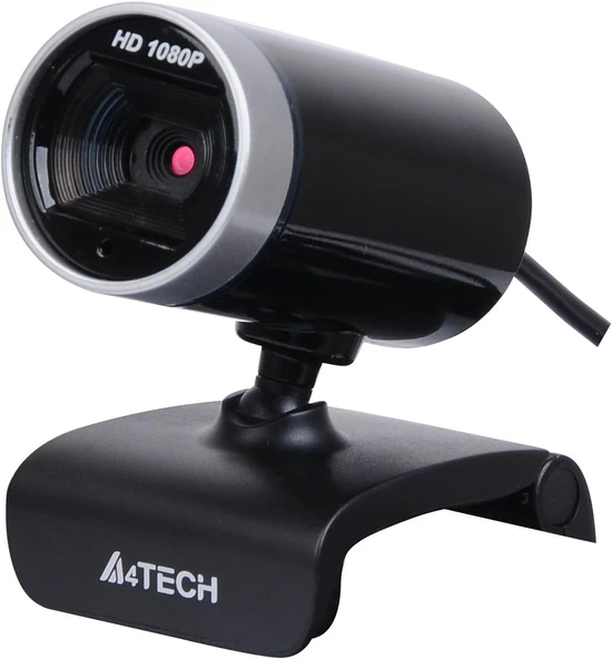 A4Tech Pk-910H Internet Kamera , Full Hd, 16Mp, Mikrofonlu, 9.4 X 3.71 X 5.79 Cm, Usb, Gümüş/Siyah ürün görseli 1