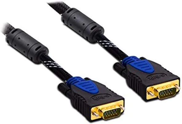 S-Link Slx-901 Vga M/M 15P Gold Monitör Kablosu ürün görseli 1