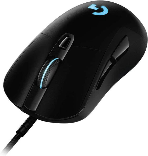 G G403 Kablolu Mouse, Hero 25K Sensör, 400 Ips İzleme Hızı, 6 Programlanabilir Tuş, 1 Ms Bildirim Hızı, Siyah ürün görseli 1