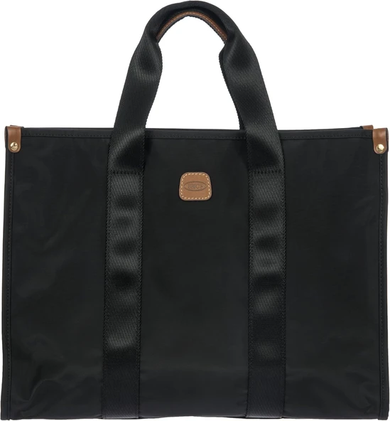 Bric'S X-Collection Opera Bag Black Dizüstü Bilgisayar Bölmeli Omuz Çantası, Siyah ürün görseli 1