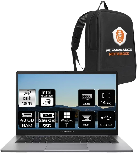 Expertbook Dizüstü Bilgisayar & Per4 Çanta 5491012434075 ürün görseli 1