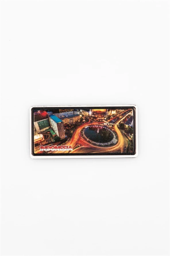 Endonezya Temalı Plaka Magnet - Resim 3