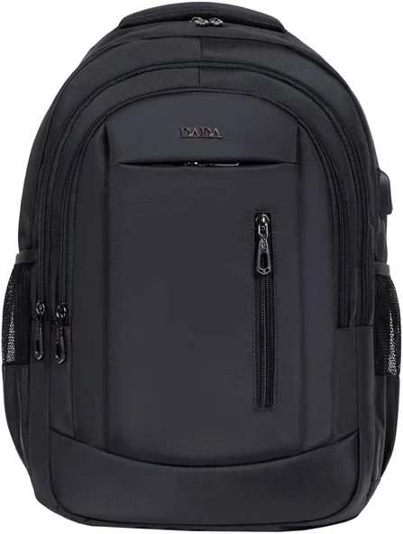 Dada 05 Dizüstü Bilgisayar Çantası 14"-15,6" Inç Ortaokul Lise Üniversite Okul Çantası Unisex Gündelik Kadın Erkek Sırt Çantası Usb Aparat Darbe Emici Koruma Su Geçirmez Kumaş ürün görseli 1